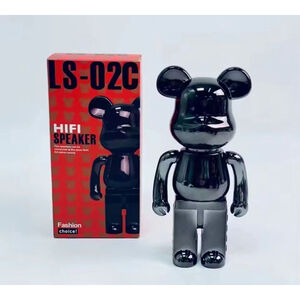 Black Metallic Bear bluetooth speaker